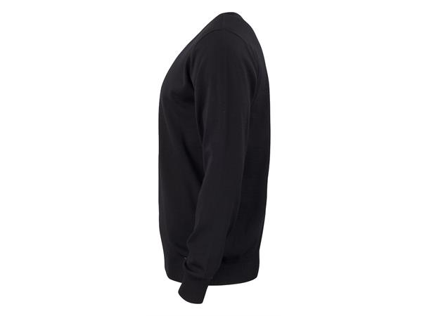 Cutter&Buck Kennewick Crewneck Men Svart str. XXL