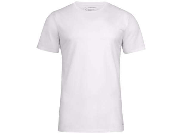 Cutter&Buck Manzanita Roundneck Men´s Hvit str. XXL