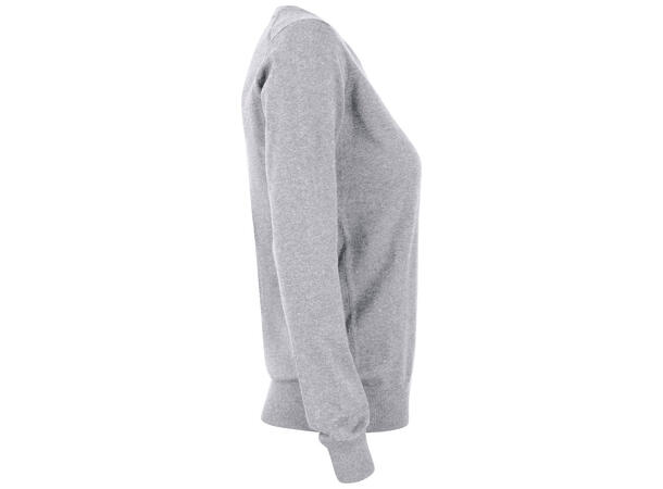 Cutter&Buck Oakville Crewneck Dame Gråmelert str. S