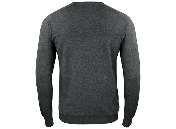 Cutter&Buck Oakville V-neck Men Grå str. XL
