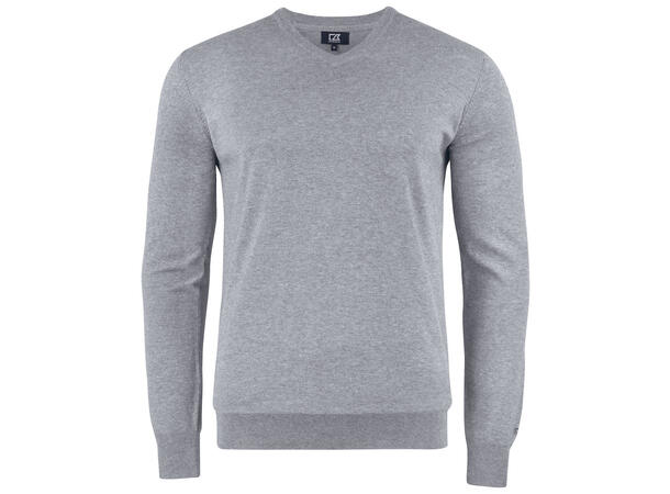 Cutter&Buck Oakville V-neck Men Gråmelert str. S
