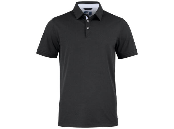 Cutter & Buck Advantage Premium Polo Men Svart str. 4XL