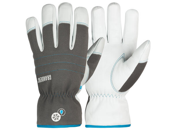 Granberg Hanske, vinter, geiteskinn Str. 11