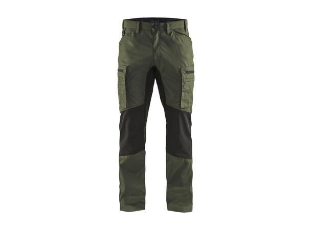 Blåkläder 1459  Servicebukse Stretch Militærgrønn D108