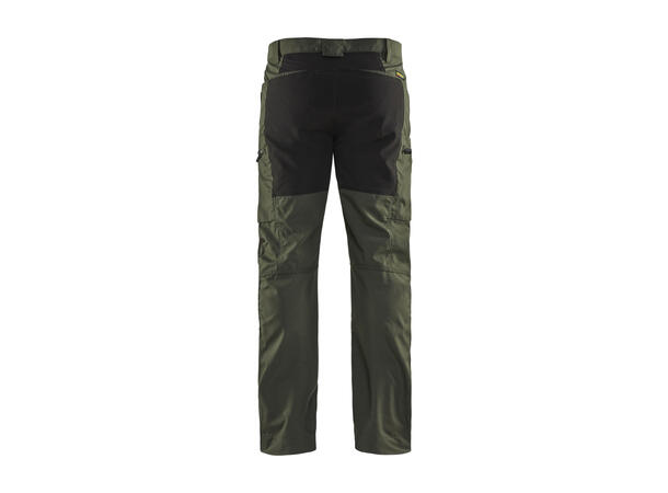 Blåkläder 1459  Servicebukse Stretch Militærgrønn D108