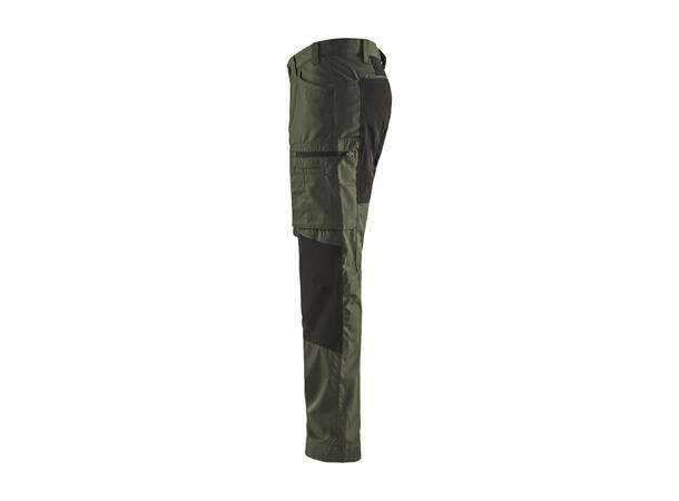 Blåkläder 1459  Servicebukse Stretch Militærgrønn D108