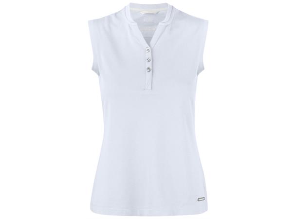Cutter&Buck Advantage Sleeveless Dame Hvit str. S