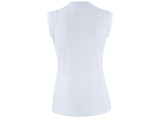 Cutter&Buck Advantage Sleeveless Dame Hvit str. S