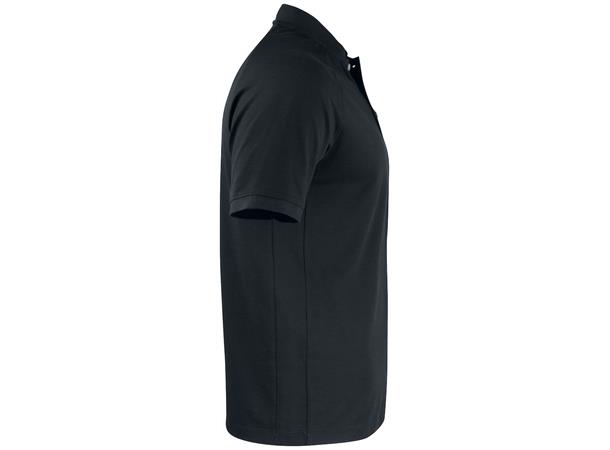 Cutter&Buck Advantage Stand-Up Collar Svart str. XL  Polo