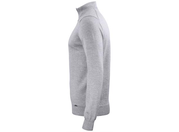 Cutter&Buck Everett HZ Sweater Gråmelert str. 4XL