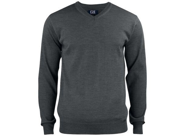 Cutter&Buck Everett V-Neck Grå str. L
