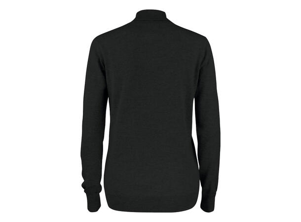 Cutter&Buck Kennewick Rollerneck Dame Svart str. XS