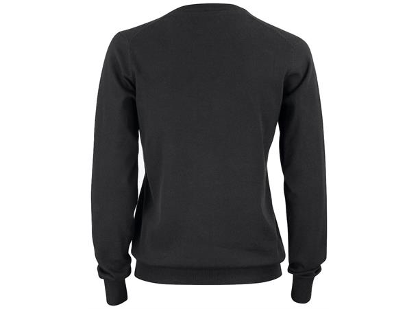 Cutter&Buck Oakville Crewneck Dame Svart str. XS