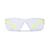 Zekler Vernebrille Z36 Hi-Vis Klar Hi-Vis Gul, Ramme: Klar 