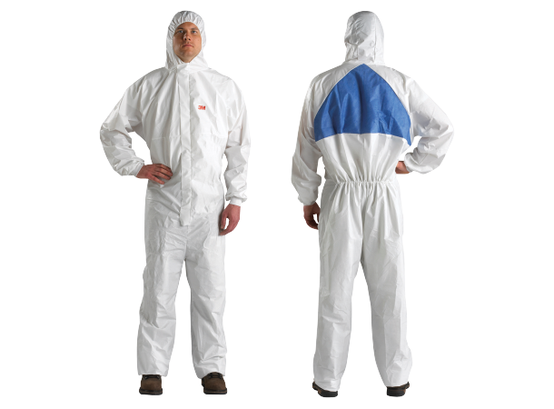 3M Korttidsdress4540 Plus L Hvit/Blå str. L