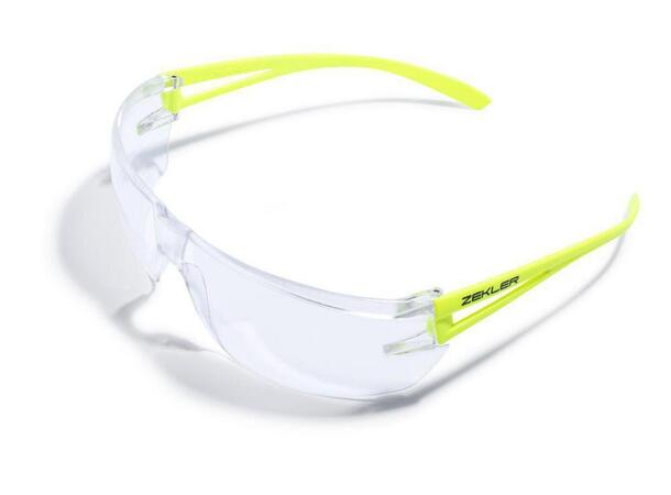 Zekler Vernebrille Z36 Hi-Vis Klar Hi-Vis Gul, Ramme: Klar