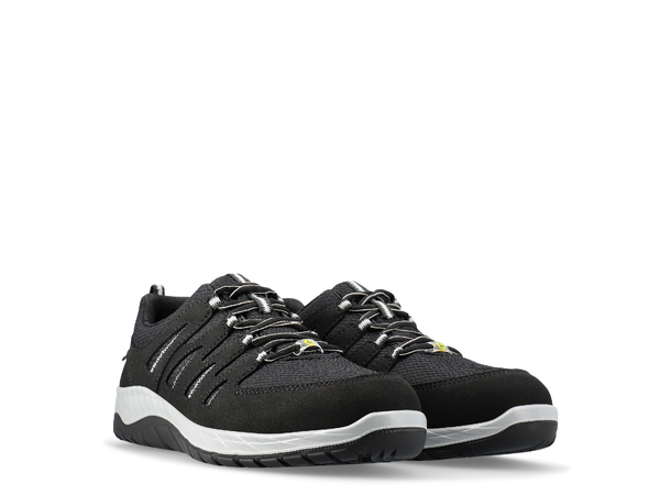 Elten Maddox Black-Grey Low S3 Svart, str.35 S3 SRC