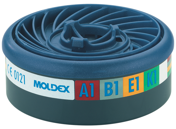 Moldex Gassfilter A1B1E1K1 940001 10 stk