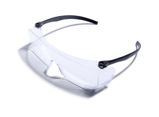 Zekler Vernebrille Z39 OTG Hc/Af Klar Svarte stenger