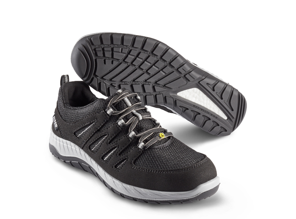 Elten Maddox Black-Grey Low S3 Svart, str.36 S3 SRC