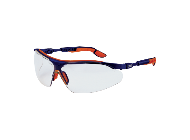 Uvex Brille I-Vo Exc Klar (Blå/Ora) Blå/Oransje