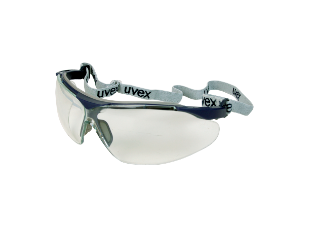 Uvex Brille I-Vo Exc Klar Blå/Grå