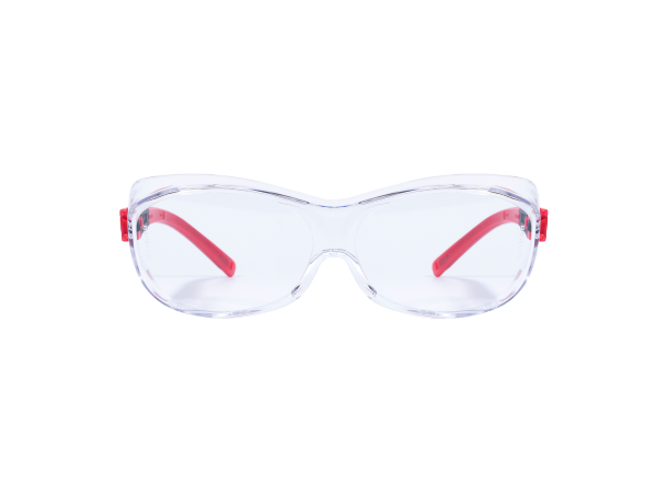 Zekler Vernebrille Z25 Hc Klar Rød