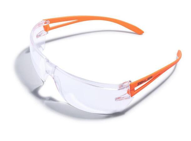 Zekler Vernebrille Z36 Hi-Vis Klar Hi-Vis Oransje, Ramme: Klar